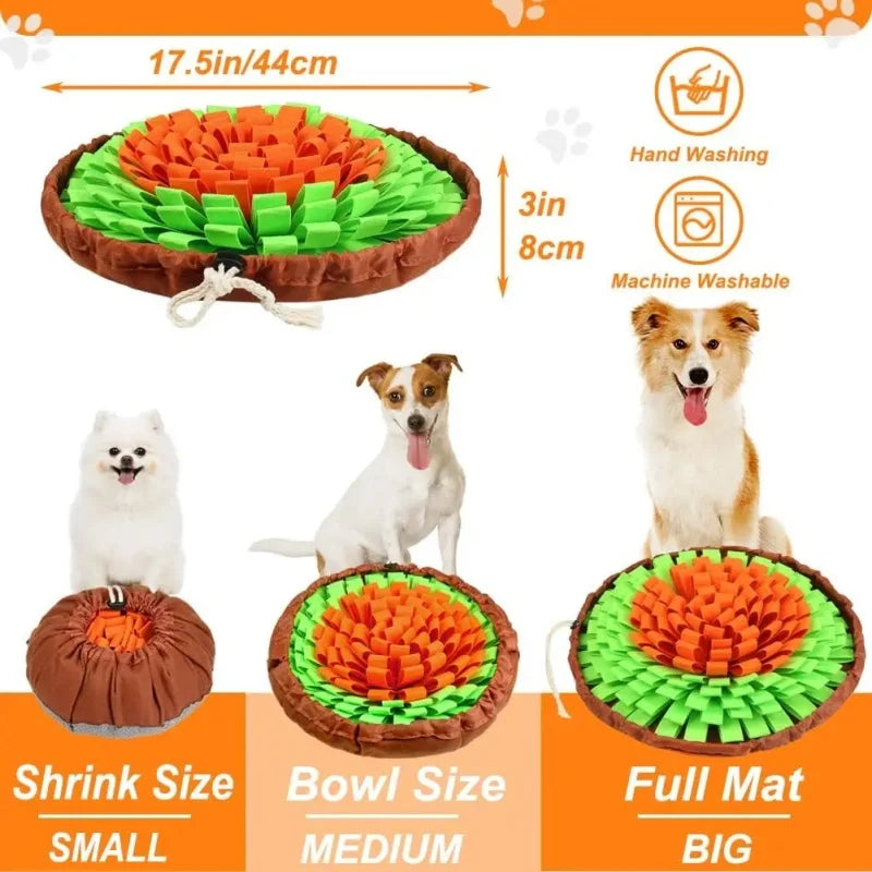 Snuffle Mat for Dogs – Washable Foraging Pad for Slow Feeding & Boredom Relief