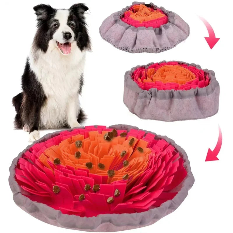 Snuffle Mat for Dogs – Washable Foraging Pad for Slow Feeding & Boredom Relief