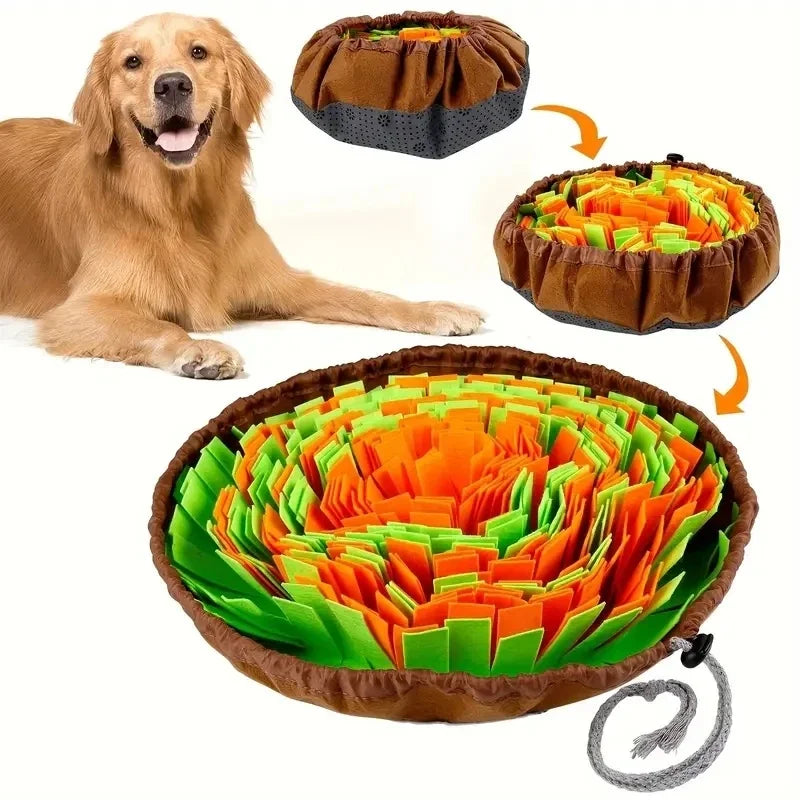 Snuffle Mat for Dogs – Washable Foraging Pad for Slow Feeding & Boredom Relief