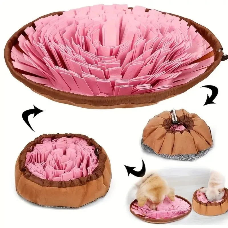 Snuffle Mat for Dogs – Washable Foraging Pad for Slow Feeding & Boredom Relief